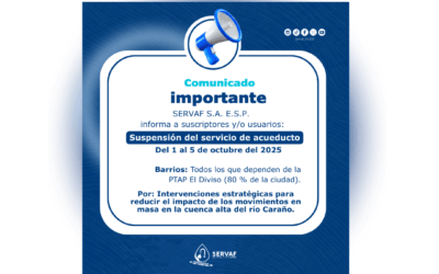 Suspensión del servicio de acueducto