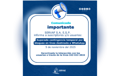 Superada contingencia temporal por bloqueo en línea