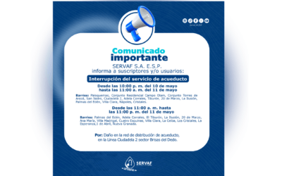 INTERRUPCIÓN TEMPORAL DEL SERVICIO DE ACUEDUCTO FLORENCIA – CQTÁ. 